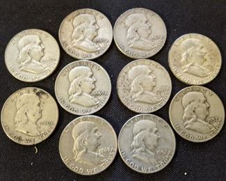 Franklin Half Dollars
