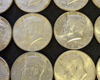 90% Kennedy Half Dollars