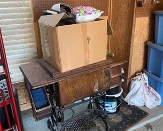 Antique sewing machine