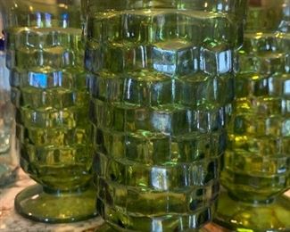 Vintage American clear glasses