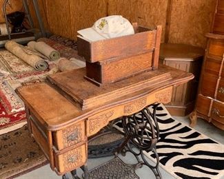 Antique sewing machine