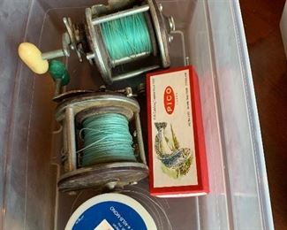 Vintage fishing