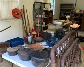 Lot’s of Cast Iron