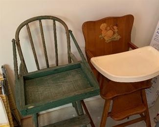 Vintage High Chairs