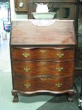 Paw-foot drop front secretary / desk