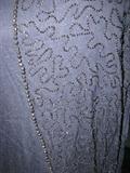 1920's Navy dress detail