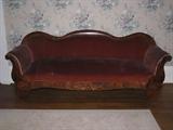 Victorian couch.