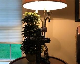 Lamps and plants