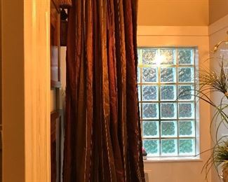 Custom shower curtain
