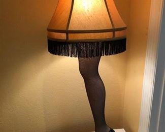 The Leg Lamp from “A Christmas Story” movie, 43 1/2”h Asking $100