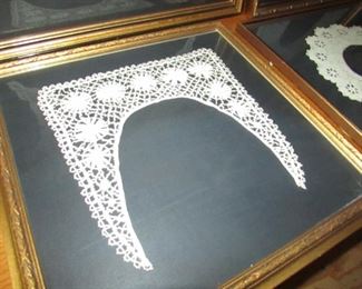 French lace collar detail