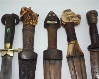 Rare Tlingit Indian knives