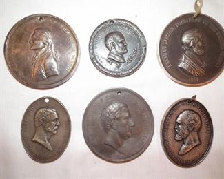Rare Presidential Indian medals