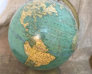 Vintage World Globe