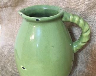 Pretty Green Pitcher