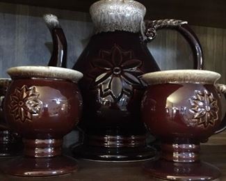 Brown Glazed Set