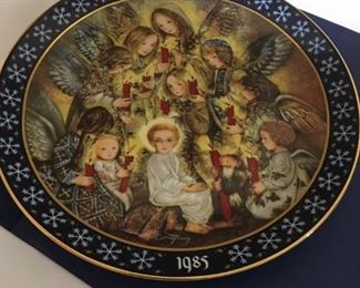 1985 Christmas Plate