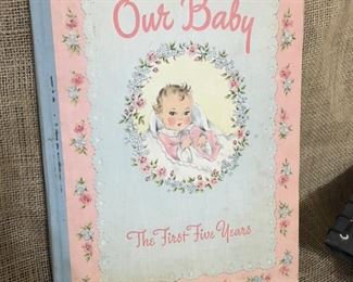 Vintage Baby Book