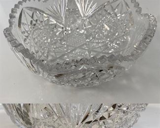 Cut Crystal Bowl