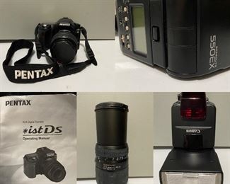 2004 Pentax 2004, Canon Flash, 70-300 mm Macro Zoom
