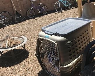 Large dog kennel