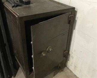 Functional Cast Iron security safe with available combination