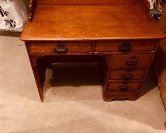 Antique desk.  Yes.  A REAL ANTIQUE.  $300