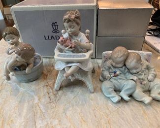 THREE LLADROS.  $125 FOR ALL