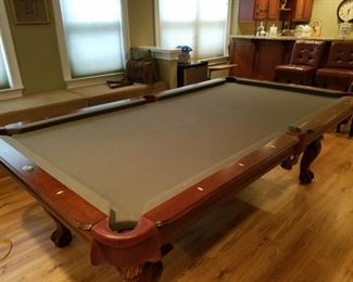 $1,200 / Olhausen Pool Table including cue sticks, rack and balls shown in following pics