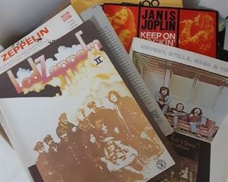 Rock books and music 