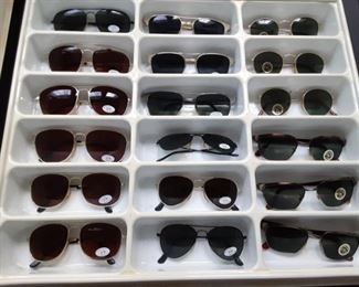 Lots of new sunglasses