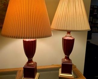 HALF OFF!  $15.00 now, was $30.00......Pair Lamps, slightly different shapes
