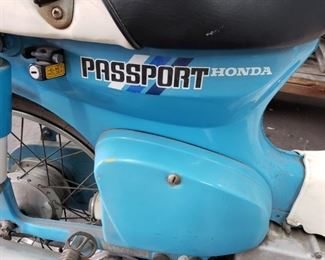 PASSPORT HONDA SCOOTER