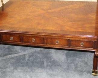 Extra large coffee table with drawer