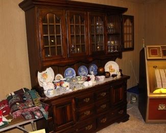 The second china cabinet
