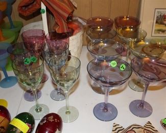 Colorful glasses
