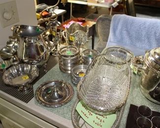 Silverplate items