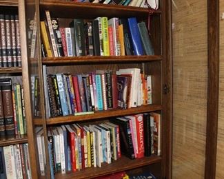 Cookbooks, self help books, historical