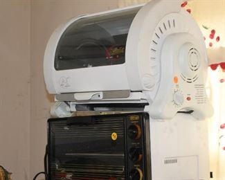 George Foreman rotisserie and toaster oven
