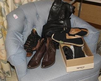 New group of shoes and boots