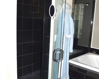 24" x 76" x 1/4" shower door @ $125