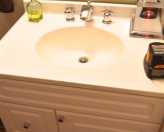 31" vanity with counter and sink @ $175