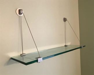 Glass shelf @ $40  14" x 5"