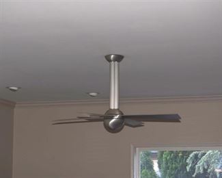 $50 ceiling fan installed on 15-floor ceiling (so you need special ladder to remove!)
