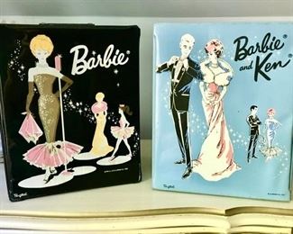 Vintage Barbie Doll cases