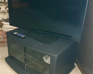 Flat Screen TV and TV stand