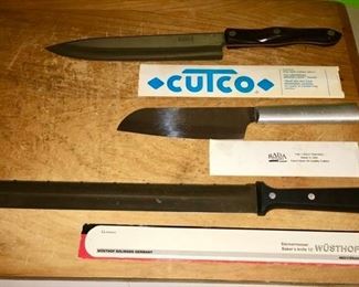 Cutco knife and other knives