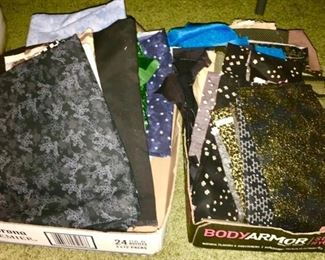 Several boxes of fabric