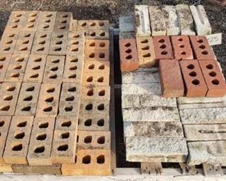 Assortment of Brick on Pallet