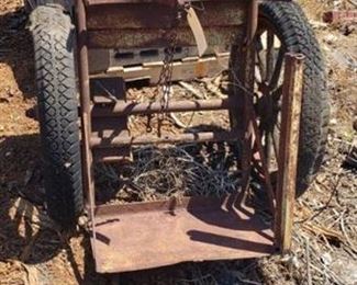 Antique Tank Cart
